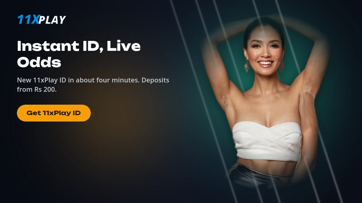 11xPlay official login and new ID banner with the live odds deck