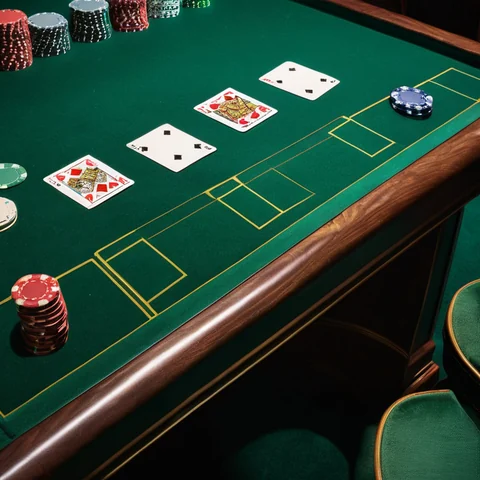 Baccarat table in the 11xPlay live casino section